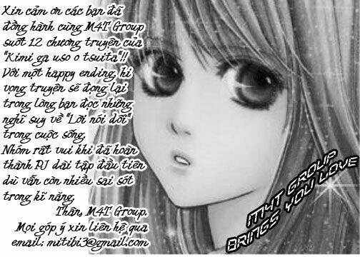 Kimi Ga Uso O Tsuita (You Told A Lie): Chapter 12