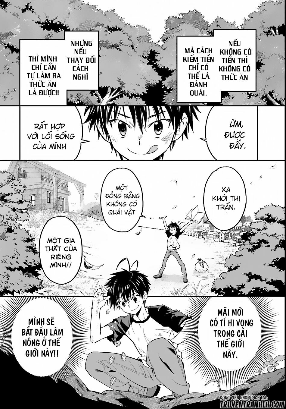 Isekai desu ga Mamono Saibai shiteimasu: Chapter 1