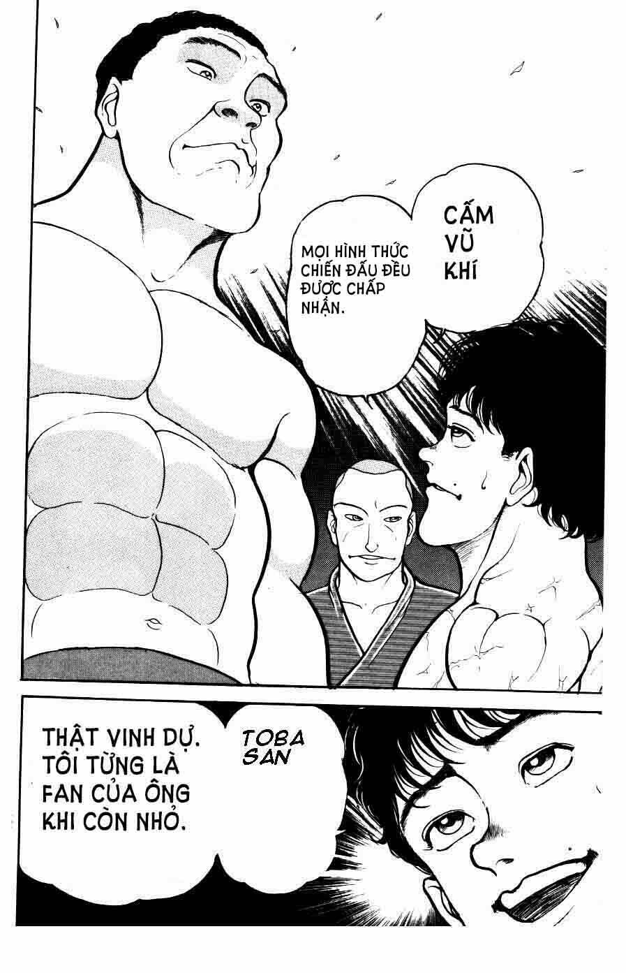 Grappler Baki: Chapter 34