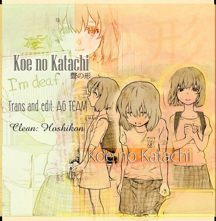 Koe No Katachi: Chapter 5