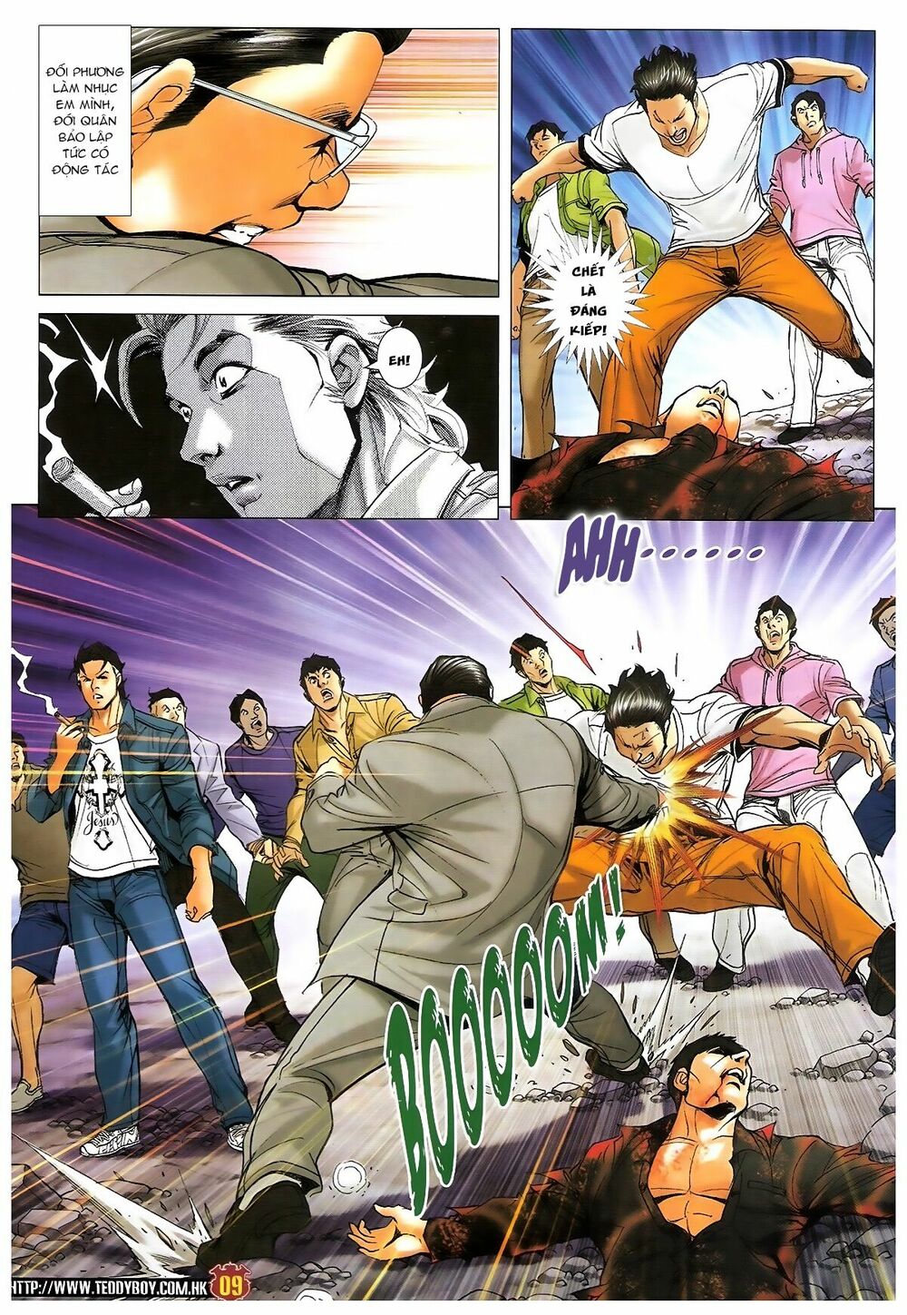 Người Trong Giang Hồ: Chapter 1709: Hổ khốn
