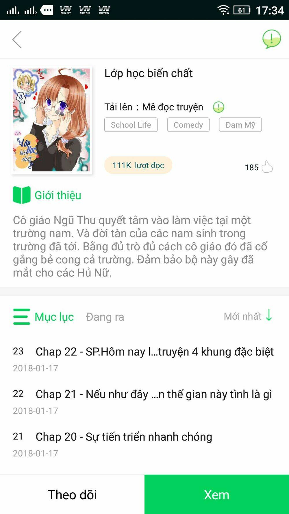 Lớp Học Biến Chất: Chapter 9