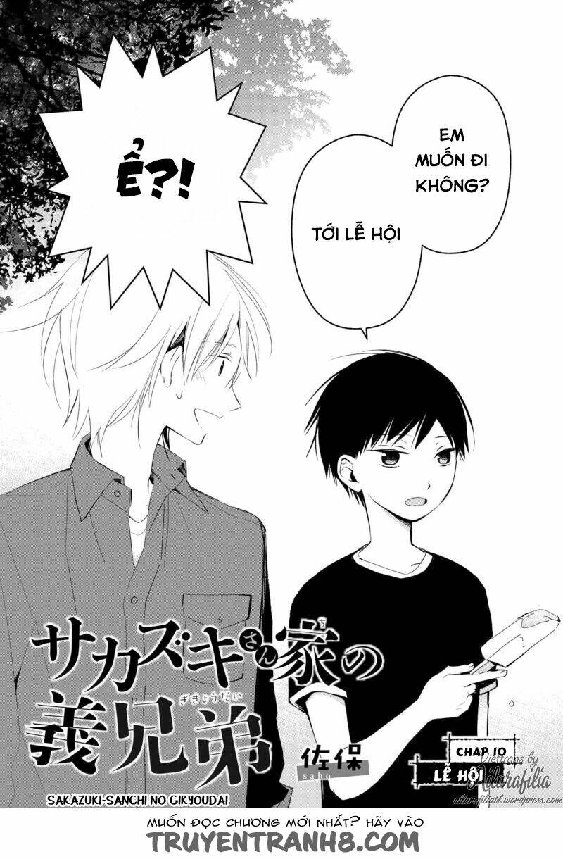 Sakazuki-Sanchi No Gikyoudai: Chapter 10