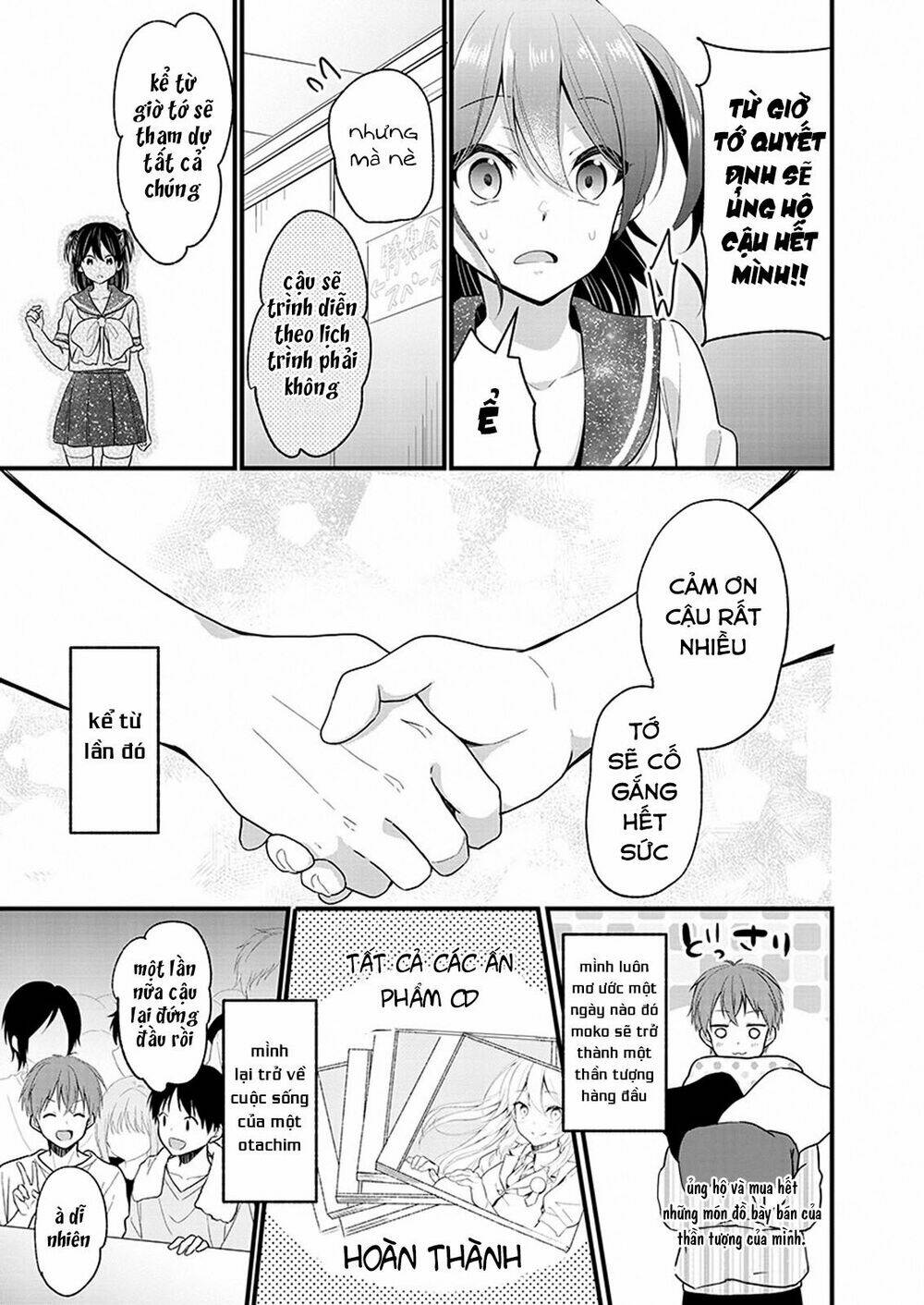 Oshi Ga Kounin Sutouka Ni Narimashita: Chapter 1.2