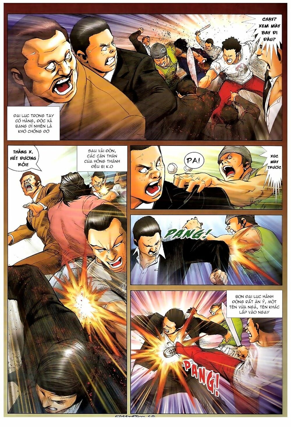 Người Trong Giang Hồ: Chapter 1191: Ngôi sao Tam Liên