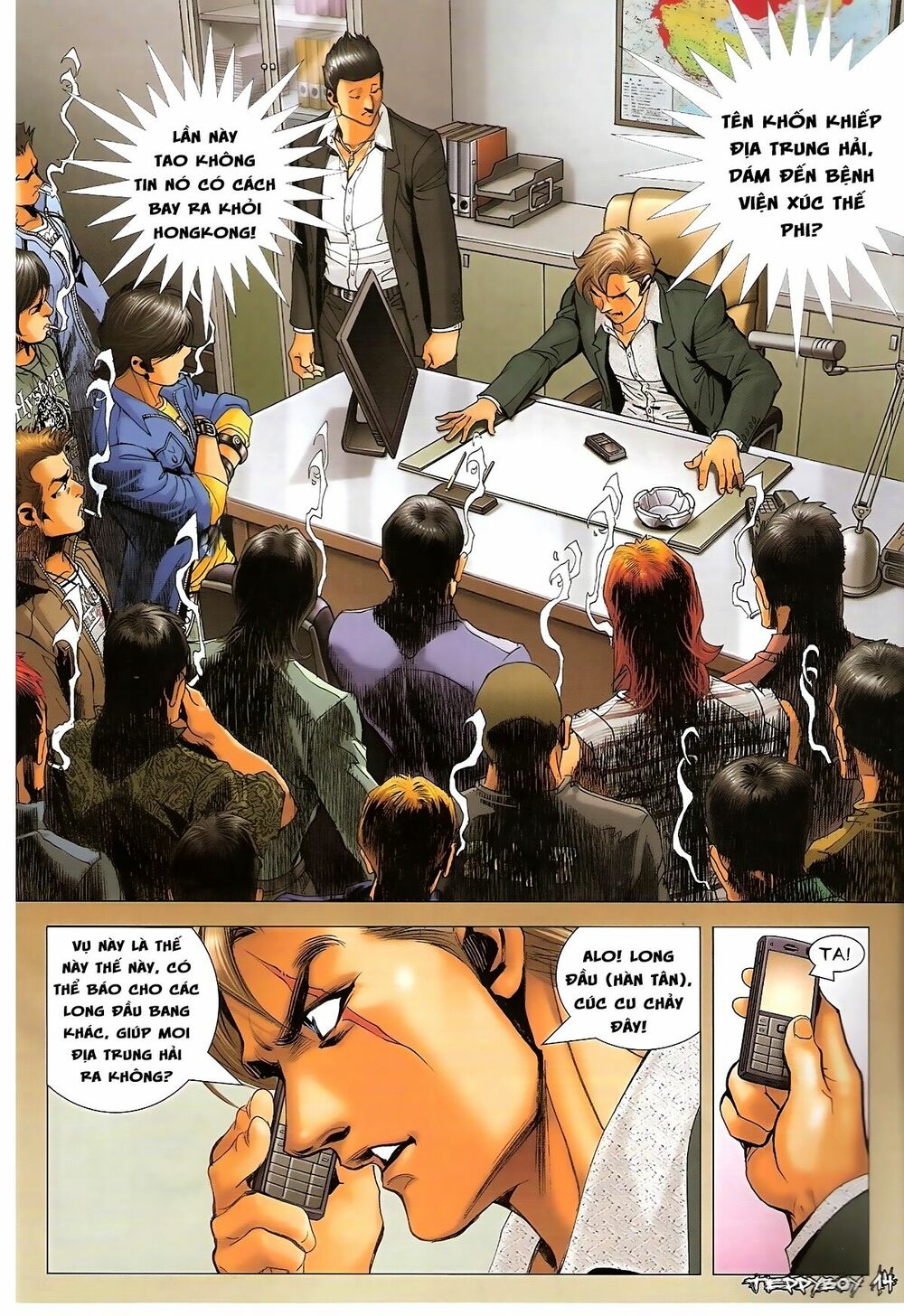 Người Trong Giang Hồ: Chapter 1318: Một mình gánh chịu