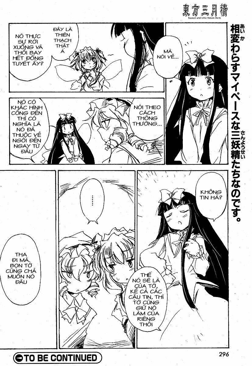 Touhou Sangetsusei~ East And Little Nature Deity: Chapter 4