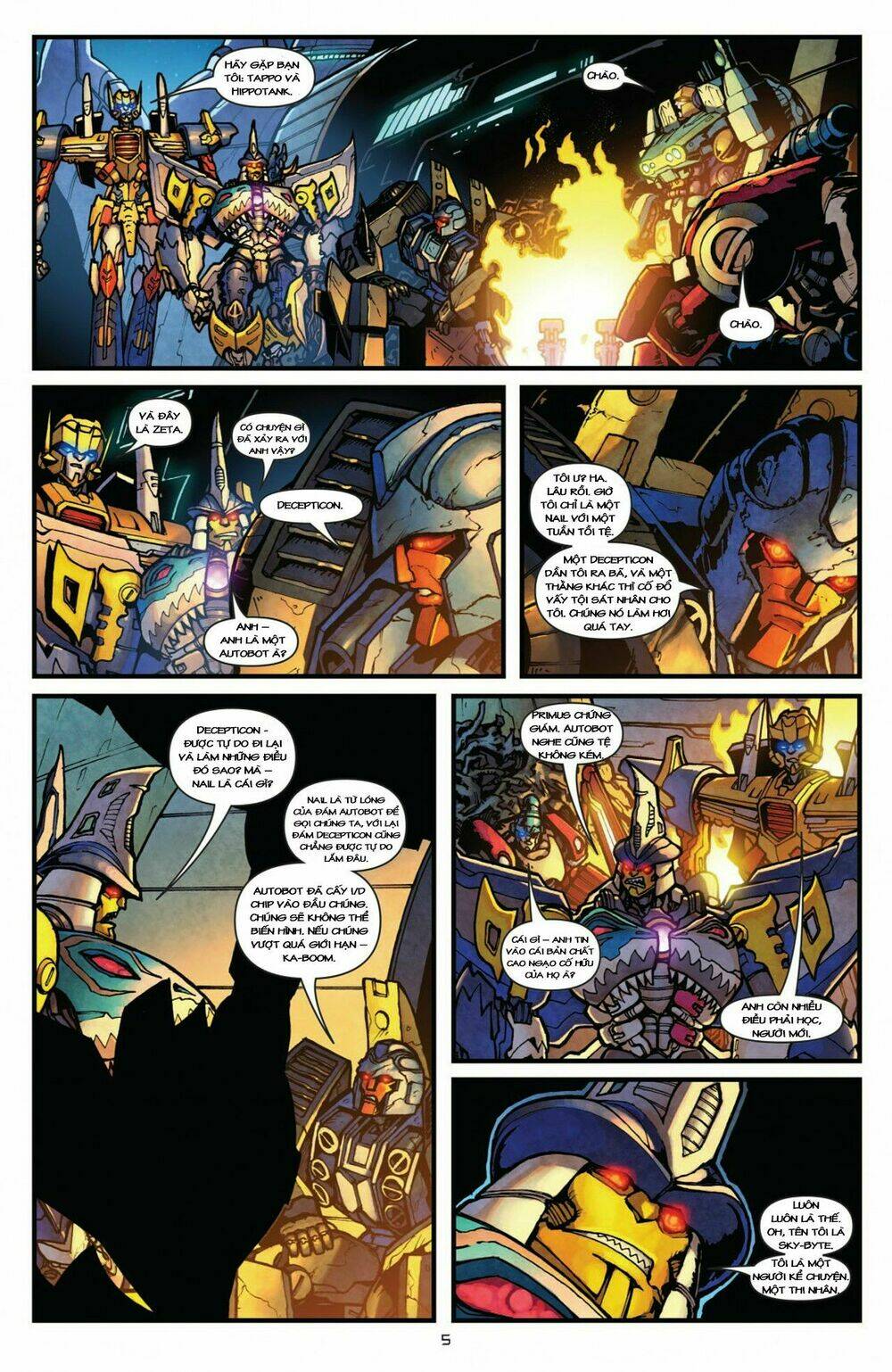 The Transformers: Robots In Disguise: Chapter 5