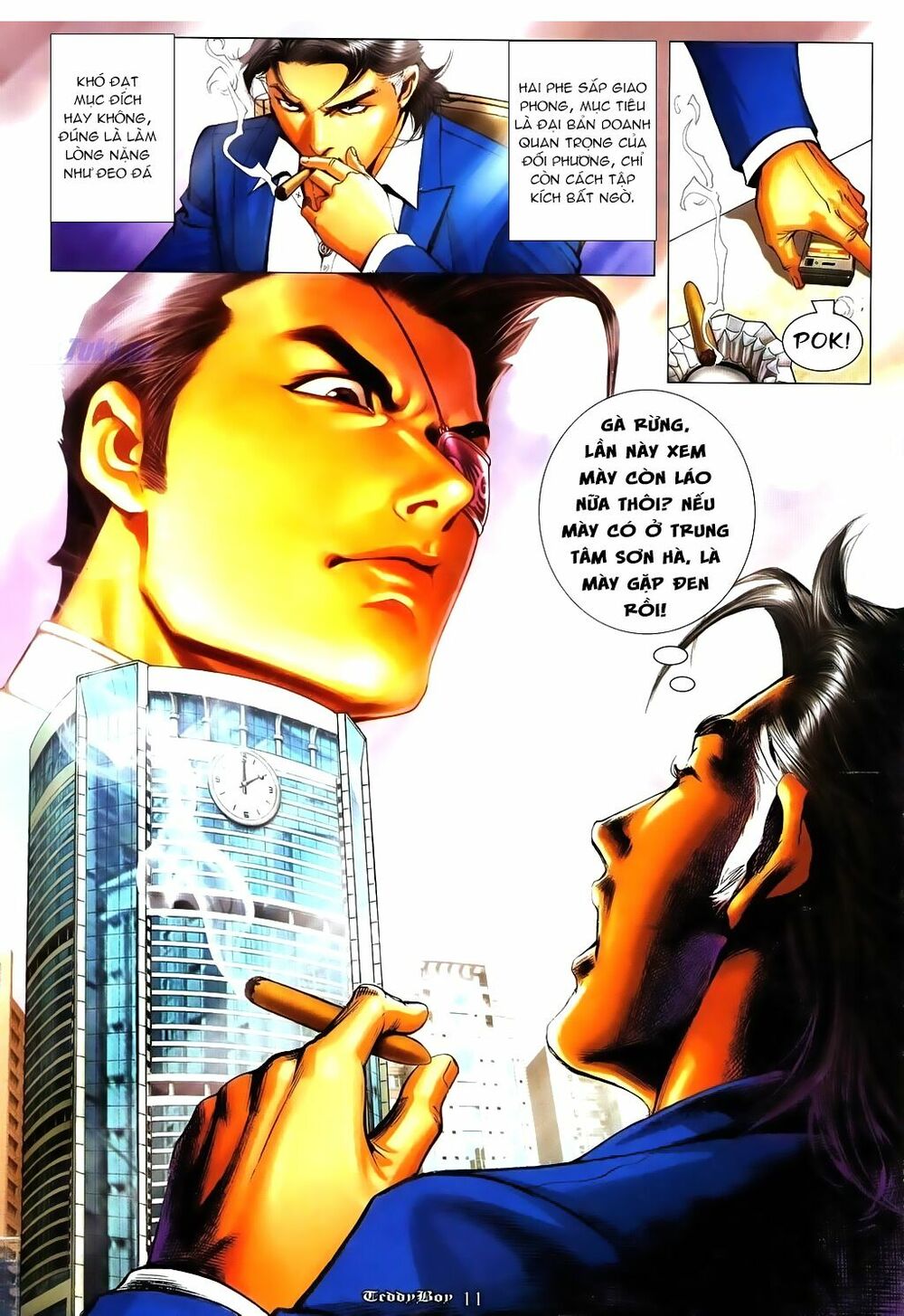 Người Trong Giang Hồ: Chapter 1107: Đánh lồng sắt
