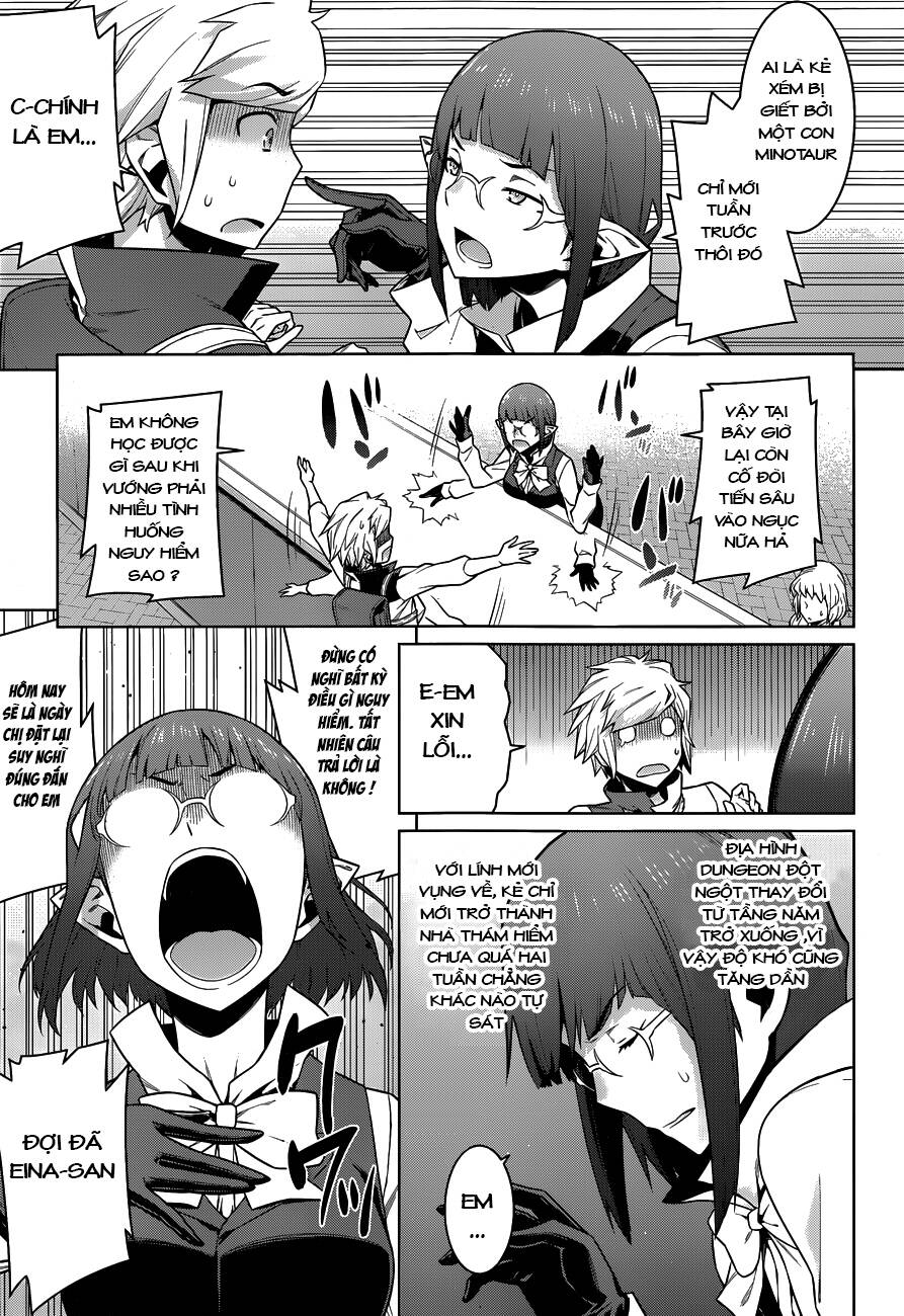 Dungeon Ni Deai O Motomeru No Wa Machigatte Iru Darou Ka: Chapter 14