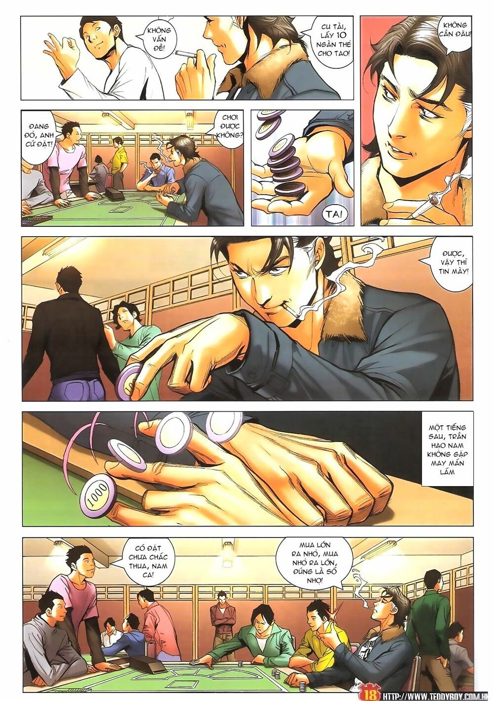 Người Trong Giang Hồ: Chapter 1597: Máu Nhuộm Quyền Đầu Bar