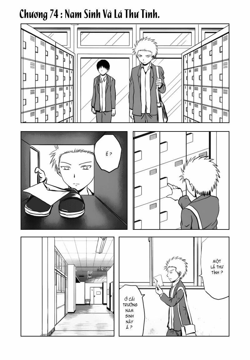 Danshi Koukousei No Nichijou: Chapter 74