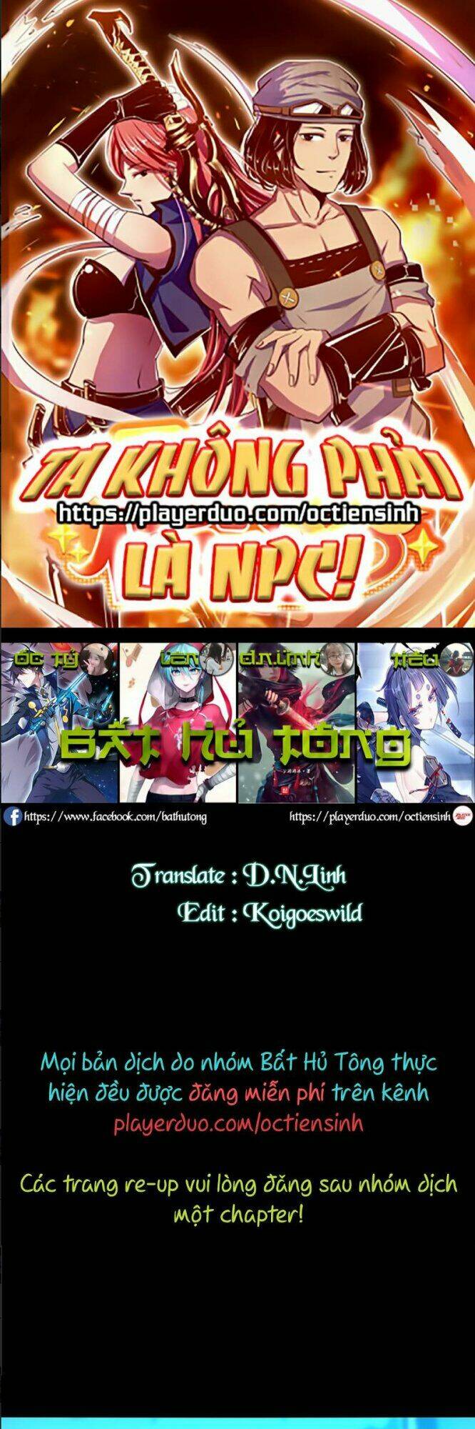 Ta Không Phải Là Npc: Chapter 64