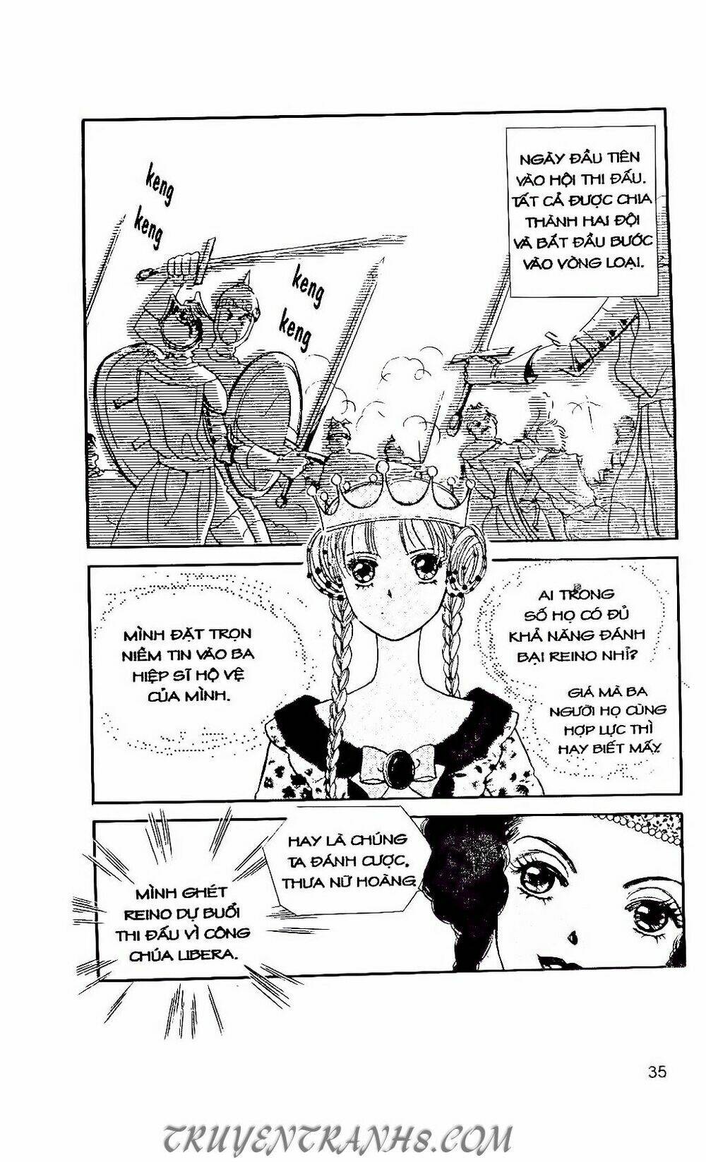 Hiệp Sĩ Nữ Hoàng: Chapter 28