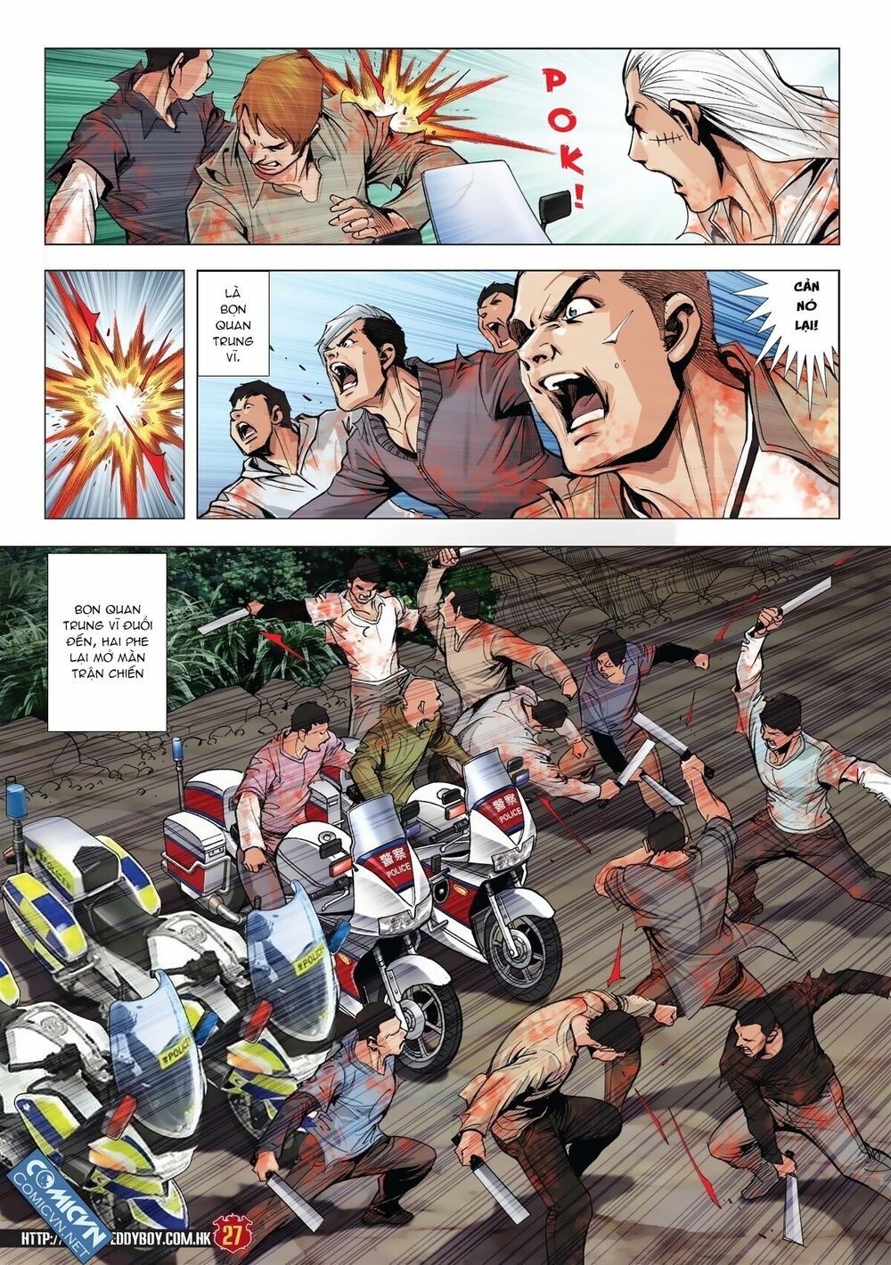 Người Trong Giang Hồ: Chapter 1986: Chạy