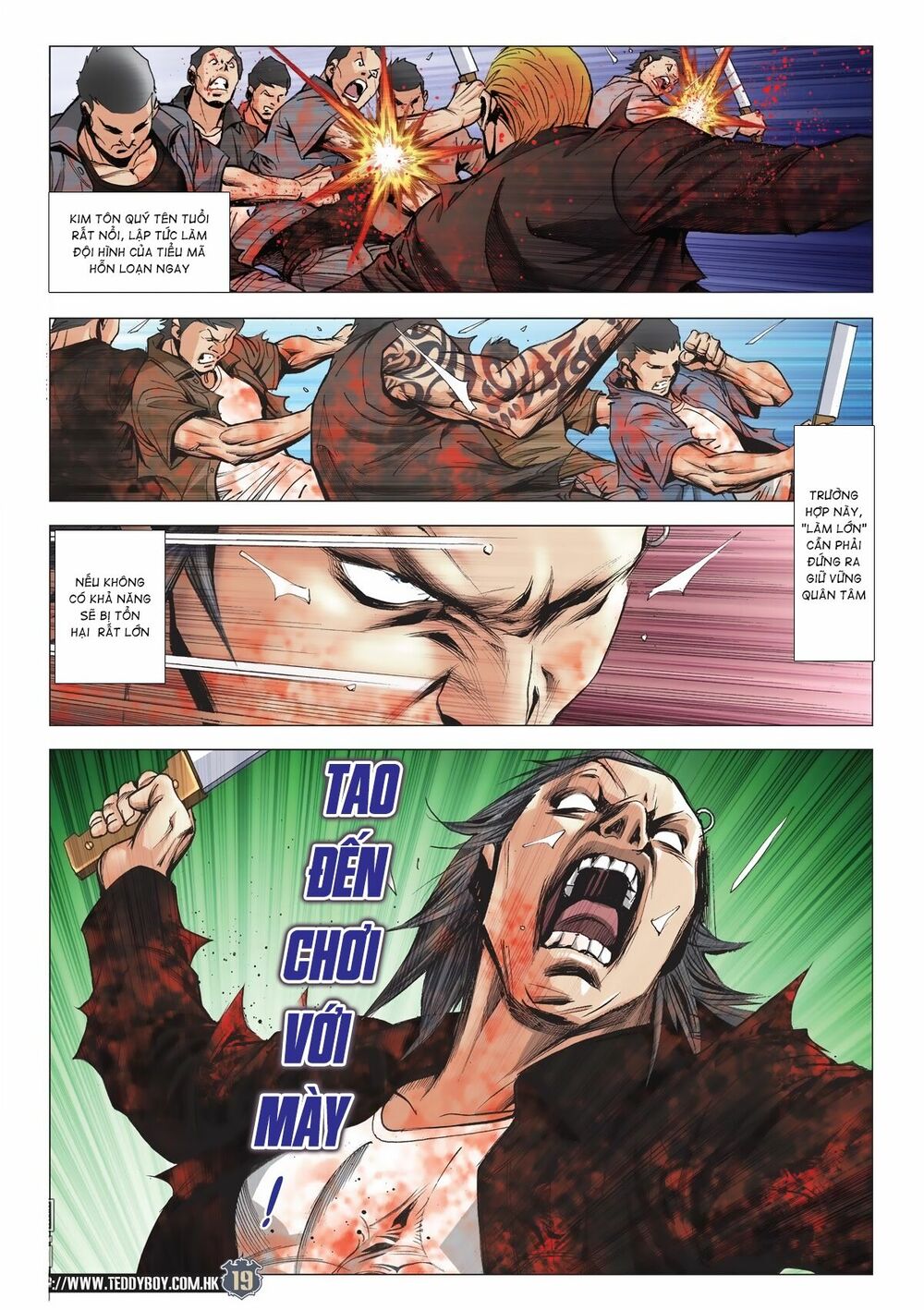 Người Trong Giang Hồ: Chapter 2029: Thua chạy khỏi Đông Anh Bảo