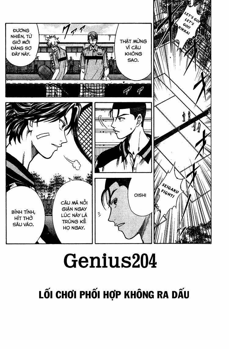 Hoàng Tử Tennis: Chapter 204