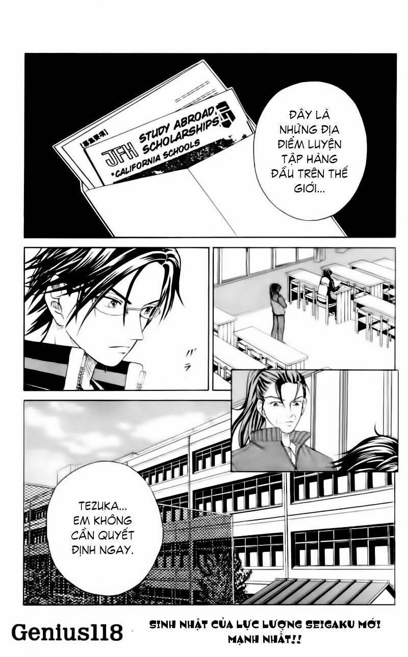 Hoàng Tử Tennis: Chapter 118