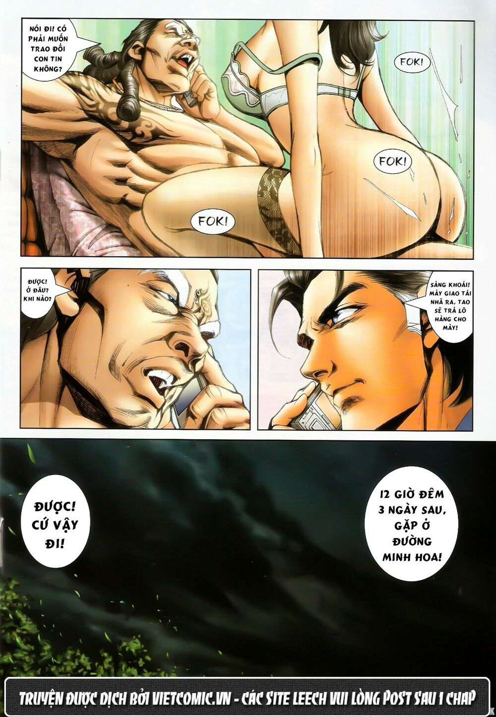 Người Trong Giang Hồ: Chapter 1428: Mãnh Thái vs Hắc Cổ