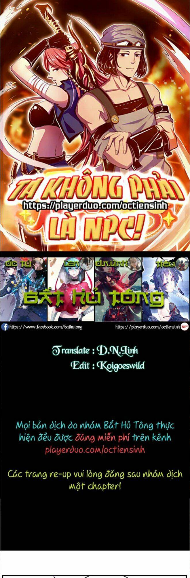 Ta Không Phải Là Npc: Chapter 49