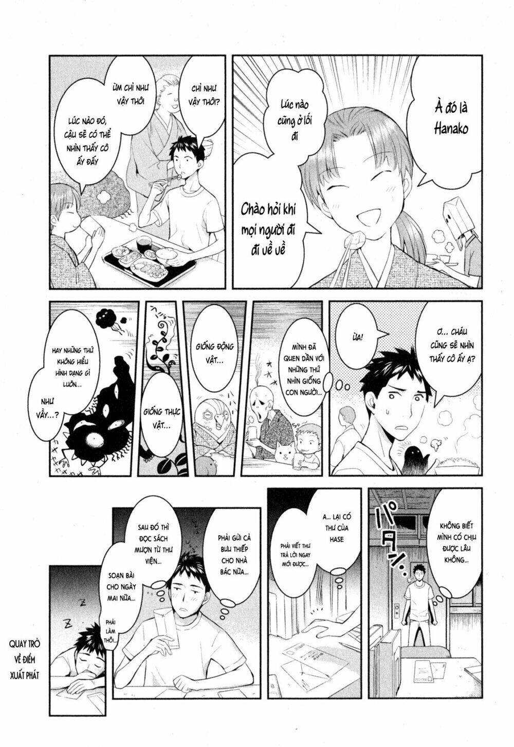 Youkai Apartment No Yuuga Na Nichijou: Chapter 3