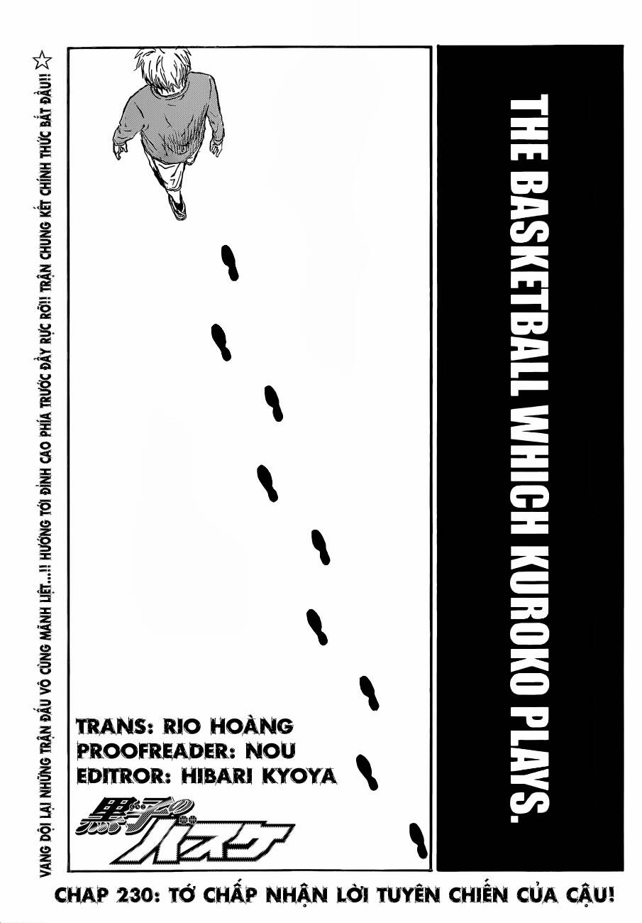 Vua Bóng Rổ Kuroko: Chapter 230
