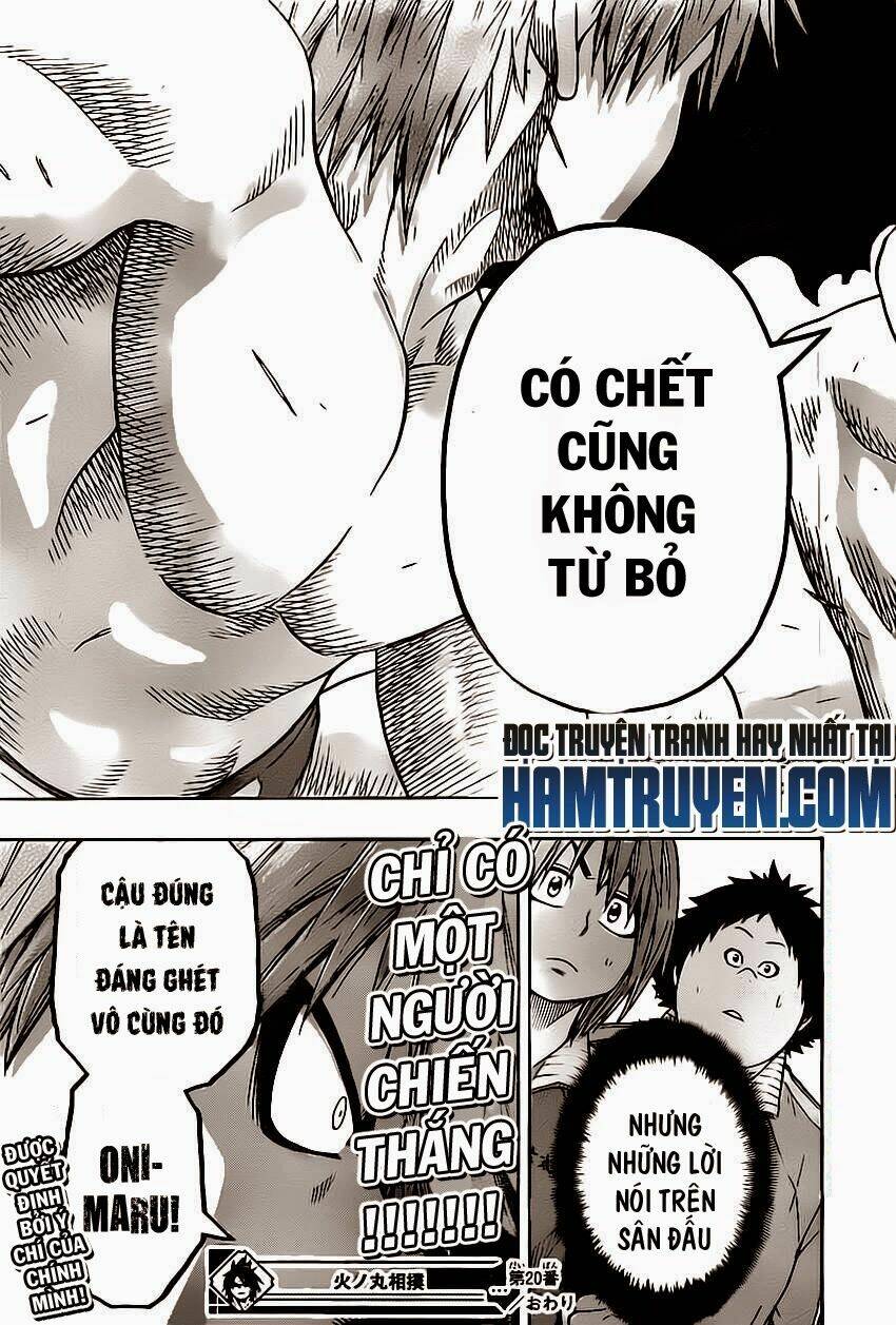Hinomaru Zumou: Chapter 20