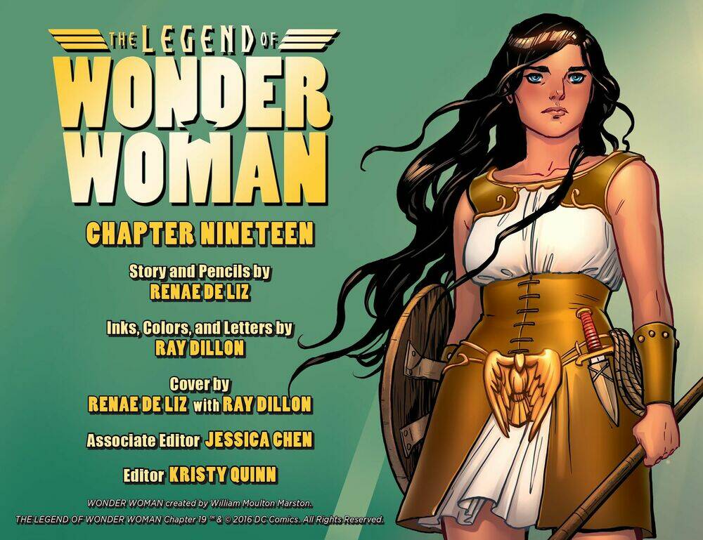 The Legend Of Wonder Woman: Chapter 19