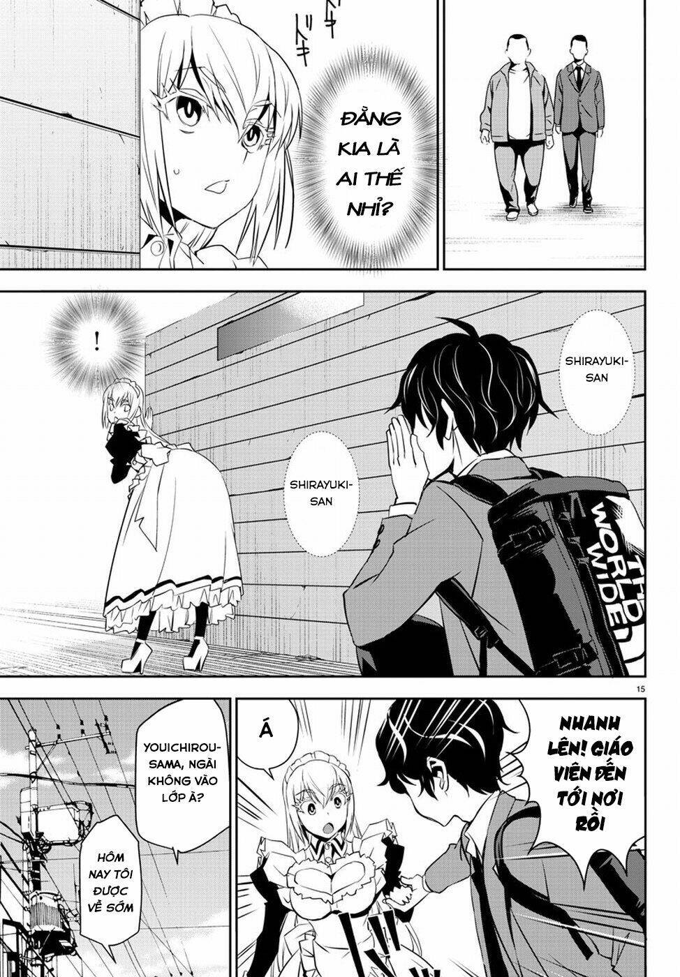 Oshikake Maid Shirayuki-San: Chapter 4