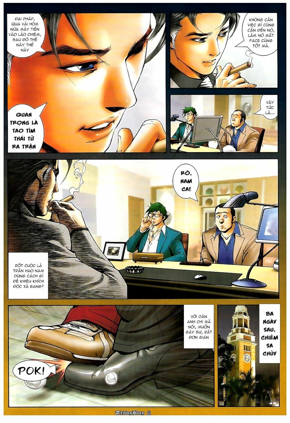 Người Trong Giang Hồ: Chapter 1189: Bố già