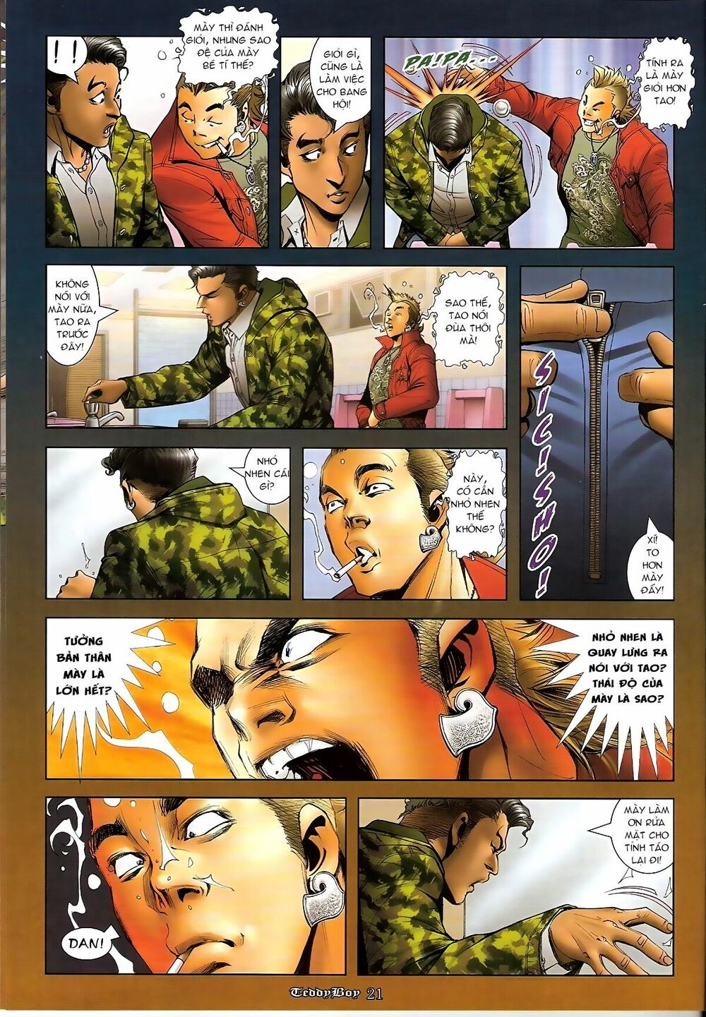 Người Trong Giang Hồ: Chapter 1267: Quá Giang Hổ vs Phi Châu Hổ