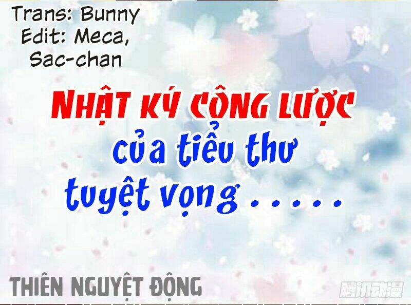 Nhật Ký Công Lược Của Tiểu Thư Tuyệt Vọng: Chapter 1
