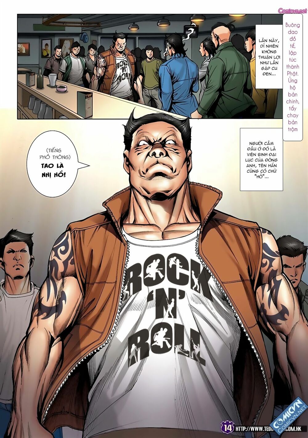 Người Trong Giang Hồ: Chapter 1976: Thế Phi vs Đinh Dao