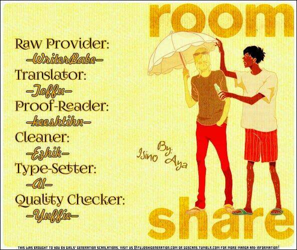 Room Share: Chapter 3