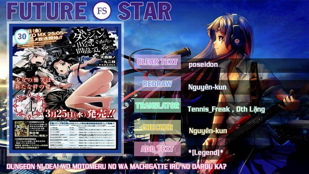 Dungeon Ni Deai O Motomeru No Wa Machigatte Iru Darou Ka: Chapter 30
