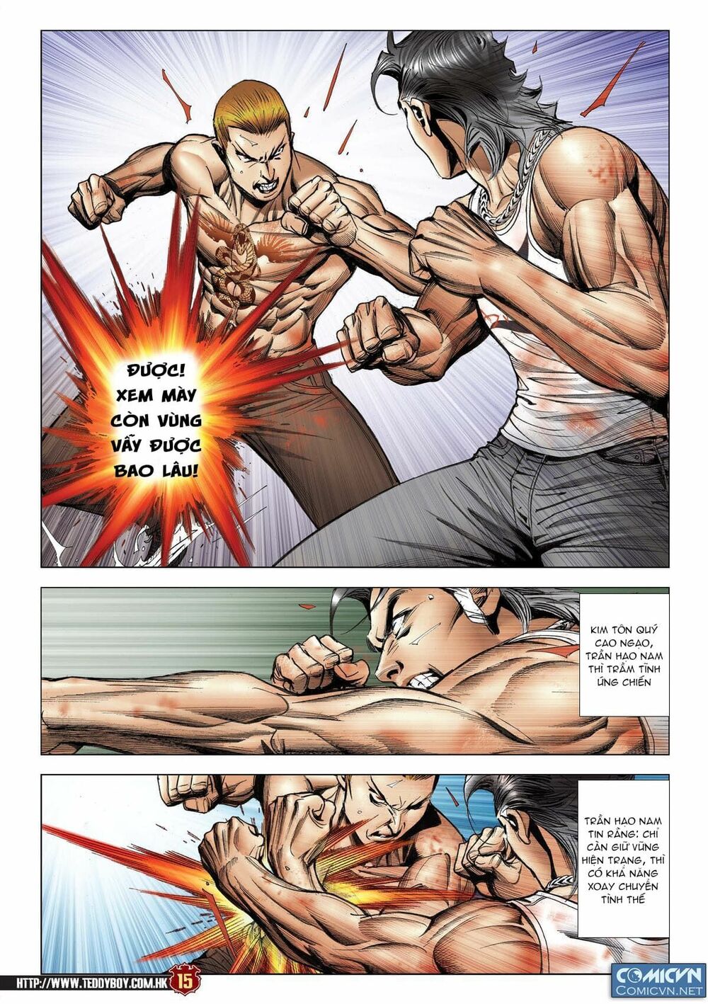 Người Trong Giang Hồ: Chapter 2170: Trần Hạo Nam vs Kim Tôn Quý 2