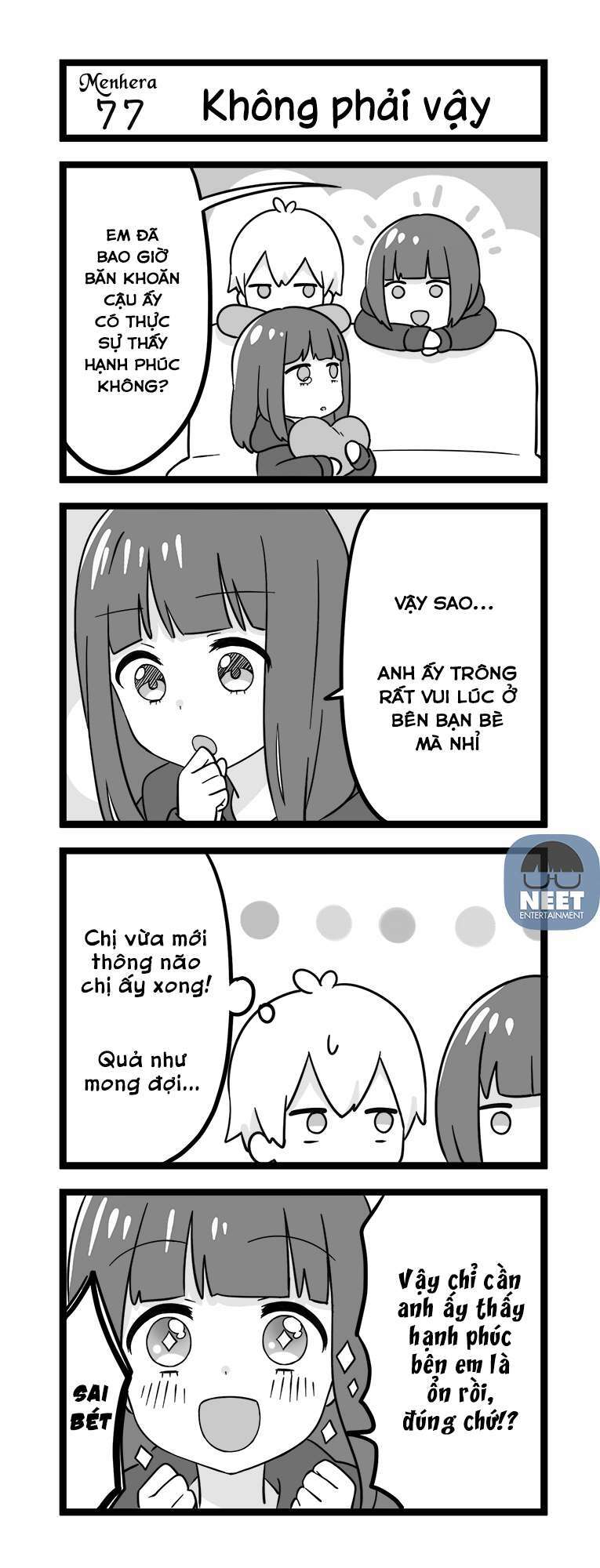 Menhera Shoujo Kurumi-Chan: Chapter 77