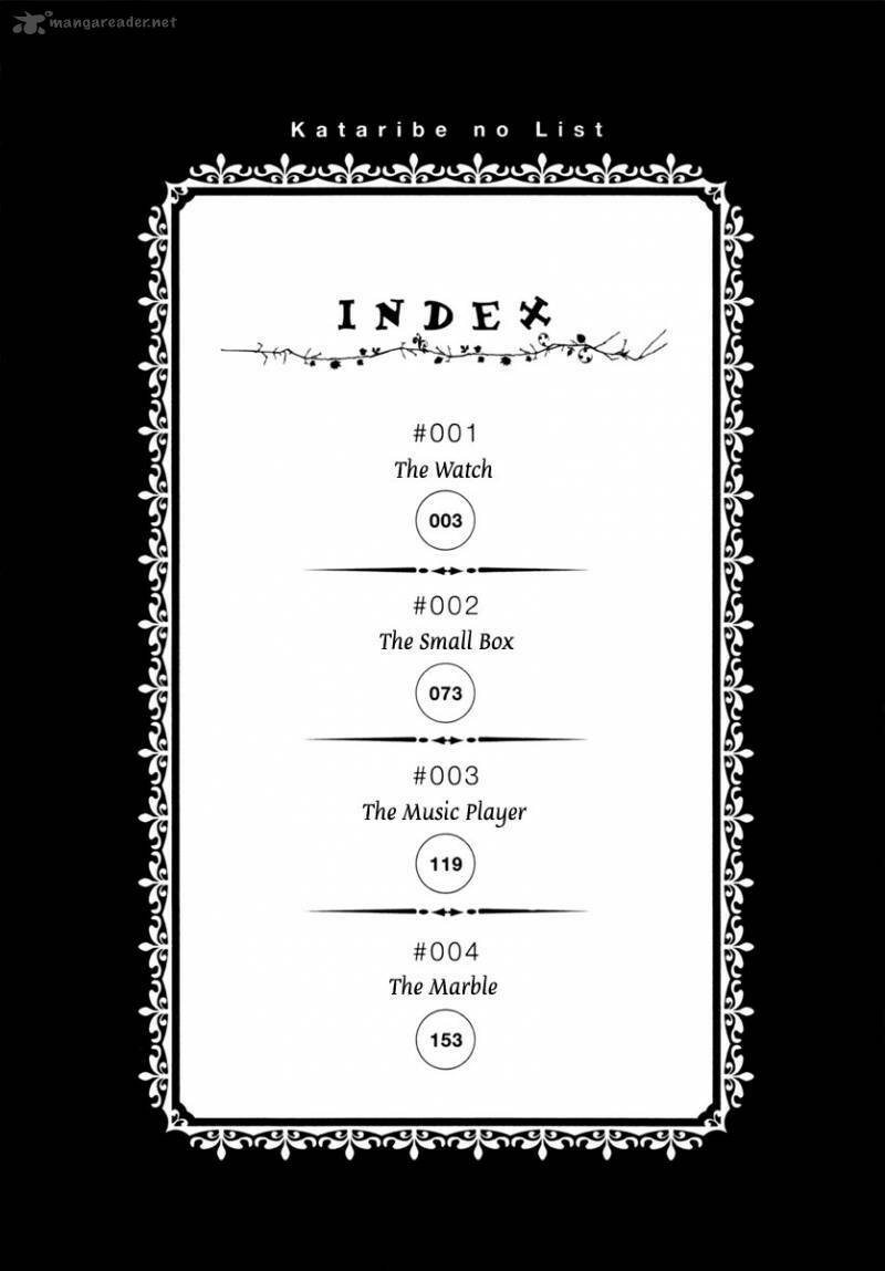 Kataribe No Risuto: Chapter 1