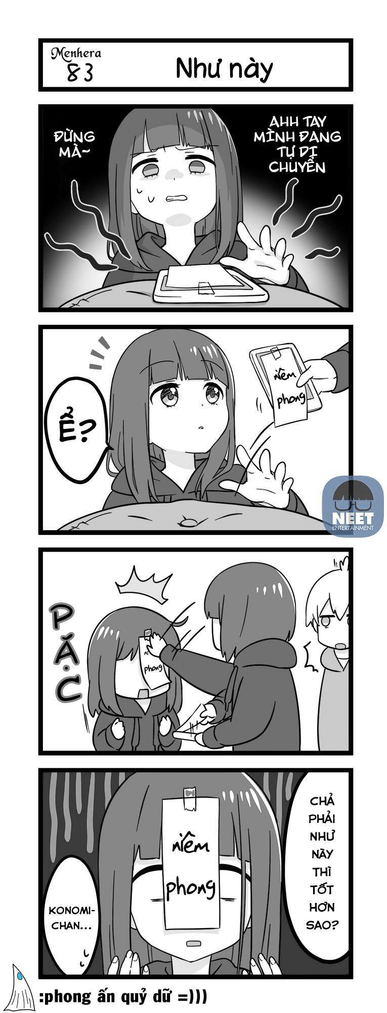 Menhera Shoujo Kurumi-Chan: Chapter 83