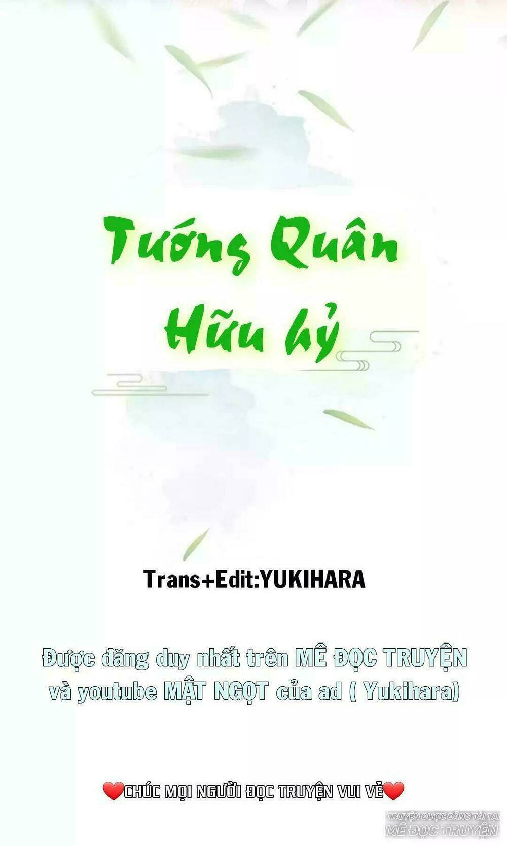 Tướng Quân Hữu Hỷ: Chapter 35