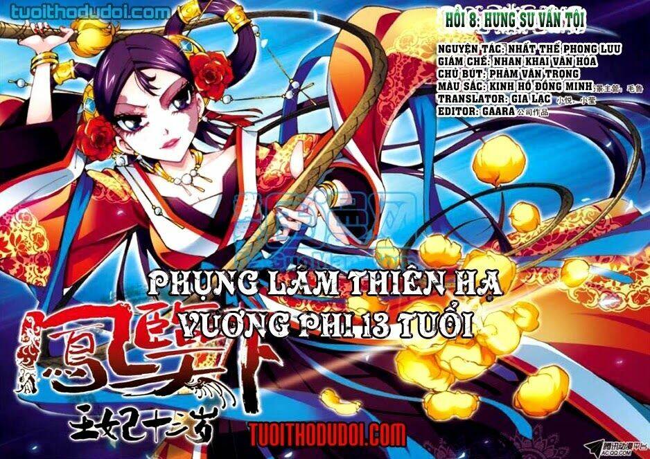 Phụng Lâm Thiên Hạ Vương Phi 13 Tuổi: Chapter 8