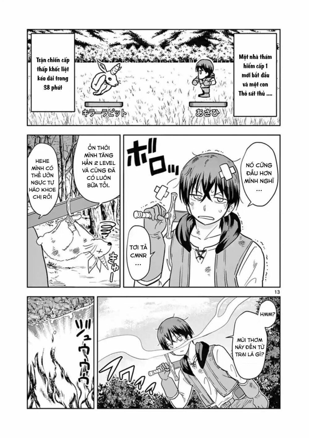 Chuyển Sinh Cùng Bà Chị Đấm Phát Chết Luôn: Chapter 4