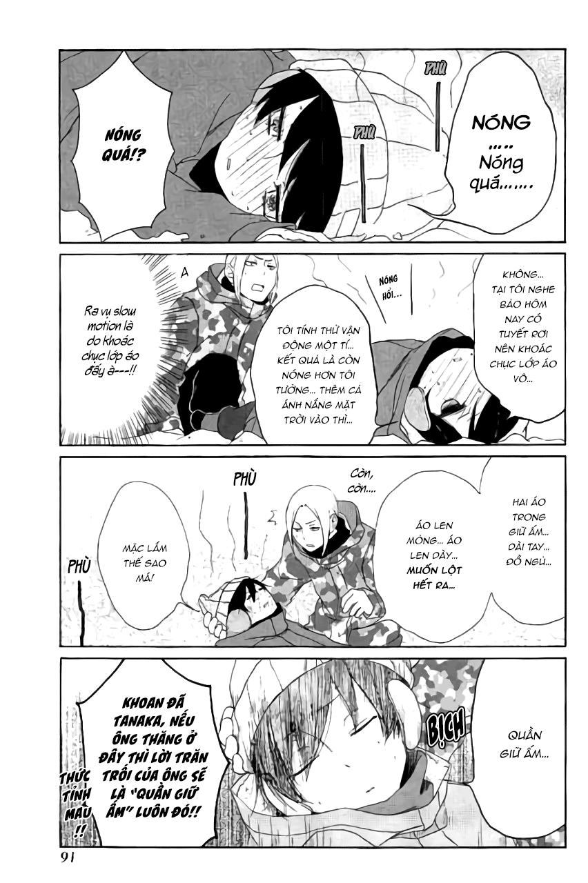 Tanaka-Kun Wa Itsumo Kedaruge: Chapter 36