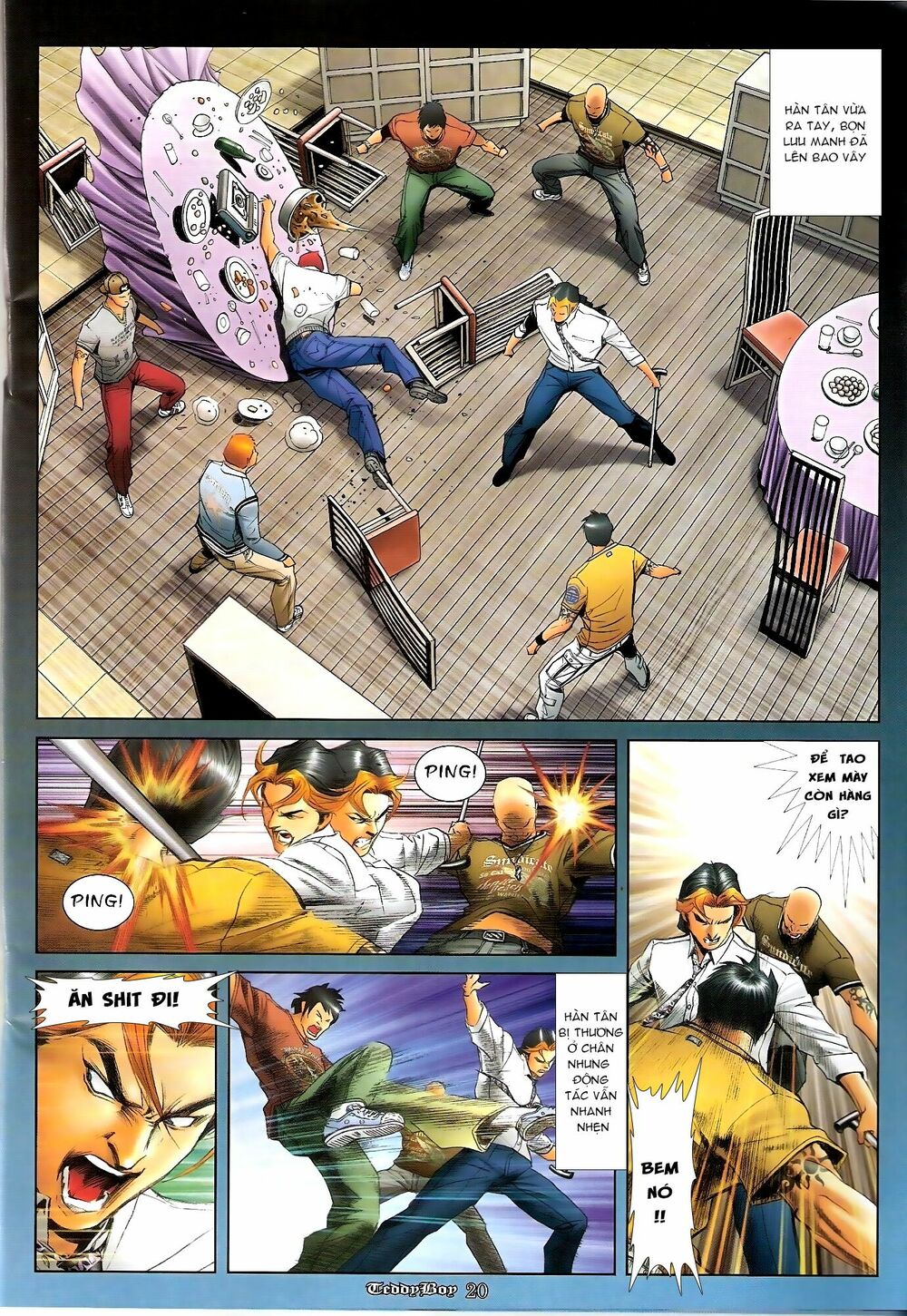 Người Trong Giang Hồ: Chapter 1242: Đại Phạn vs Địa Trung Hải