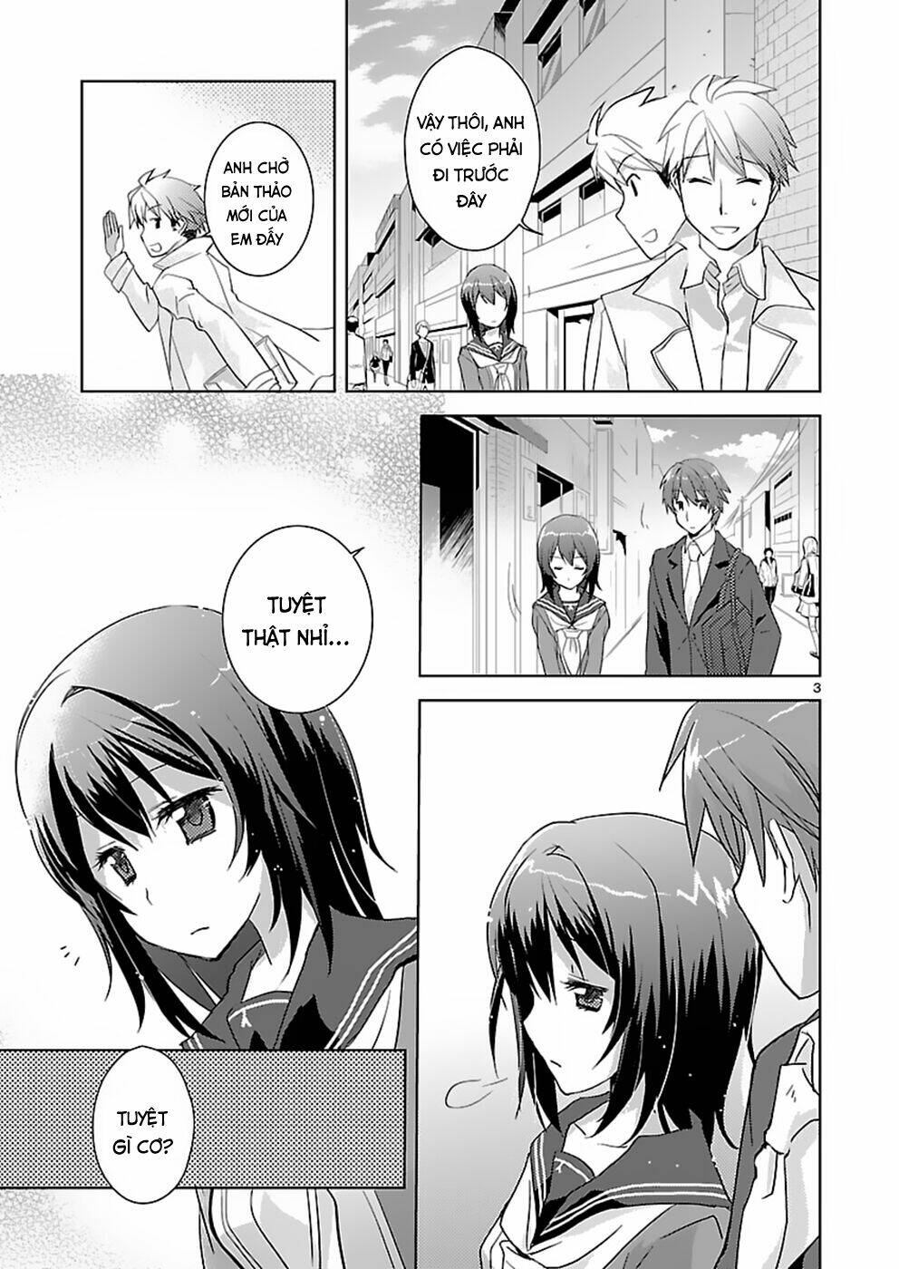 Shinonome Yuuko Wa Tanpen Shousetsu O Aishite Iru: Chapter 4