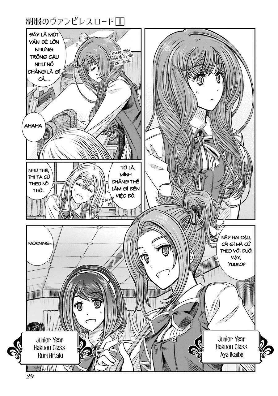 Seifuku No Vampiress Lord: Chapter 1