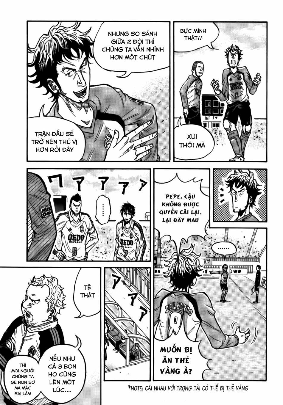 Giant Killing: Chapter 38