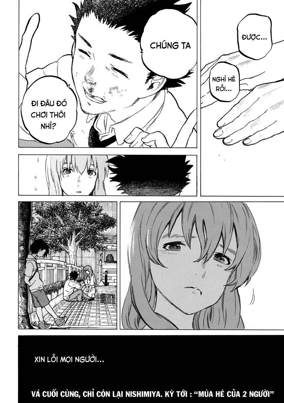 Koe No Katachi: Chapter 39