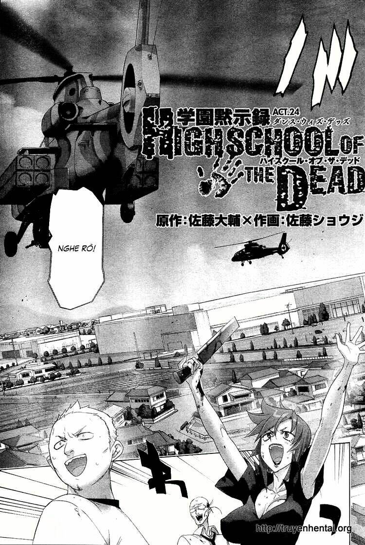 High School Of The Dead: Chapter 24