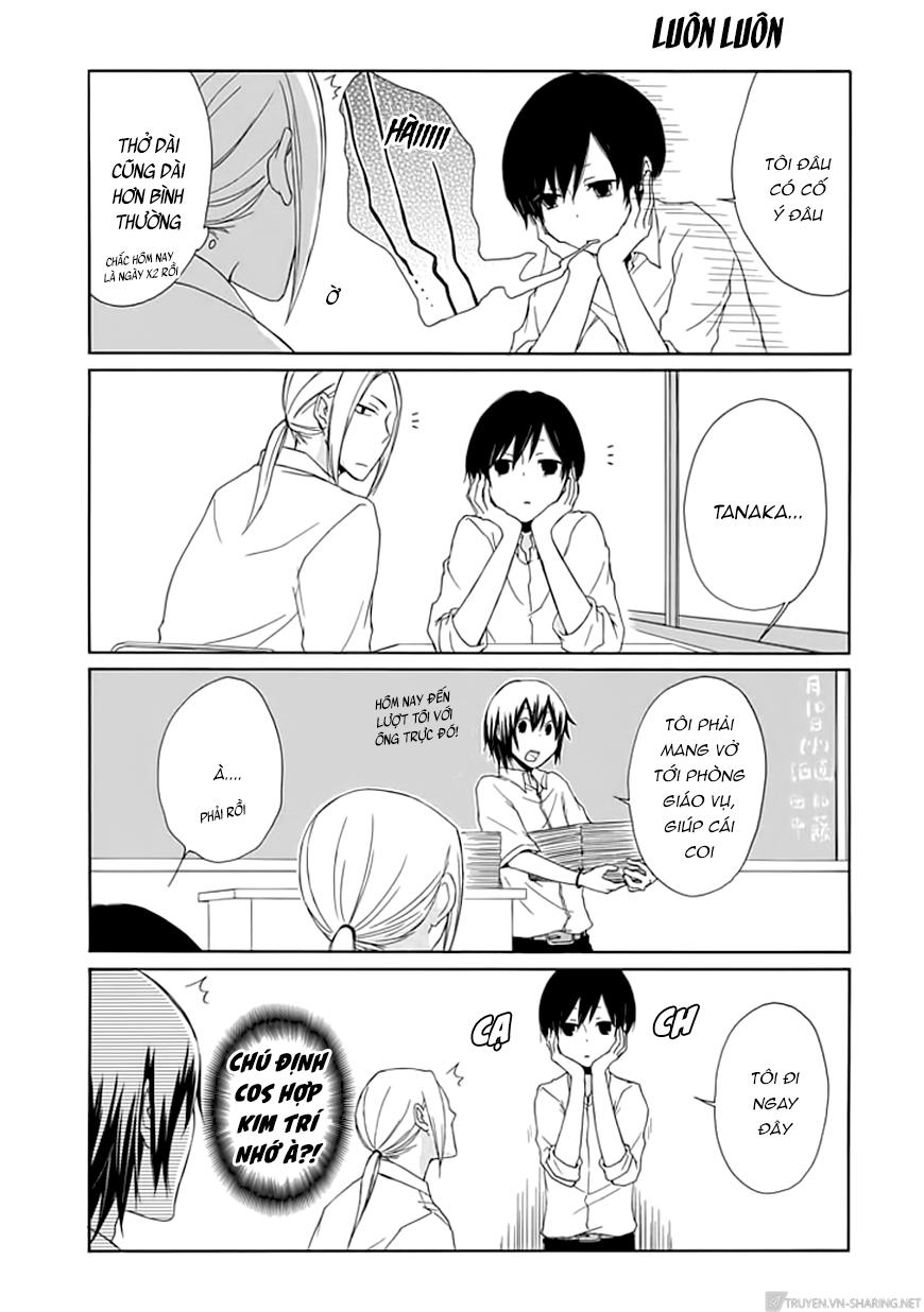 Tanaka-Kun Wa Itsumo Kedaruge: Chapter 3